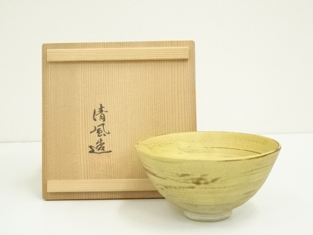 道具 ] - 道具 京焼 清風与平造 伊羅保茶碗（共箱） | ネットショップ